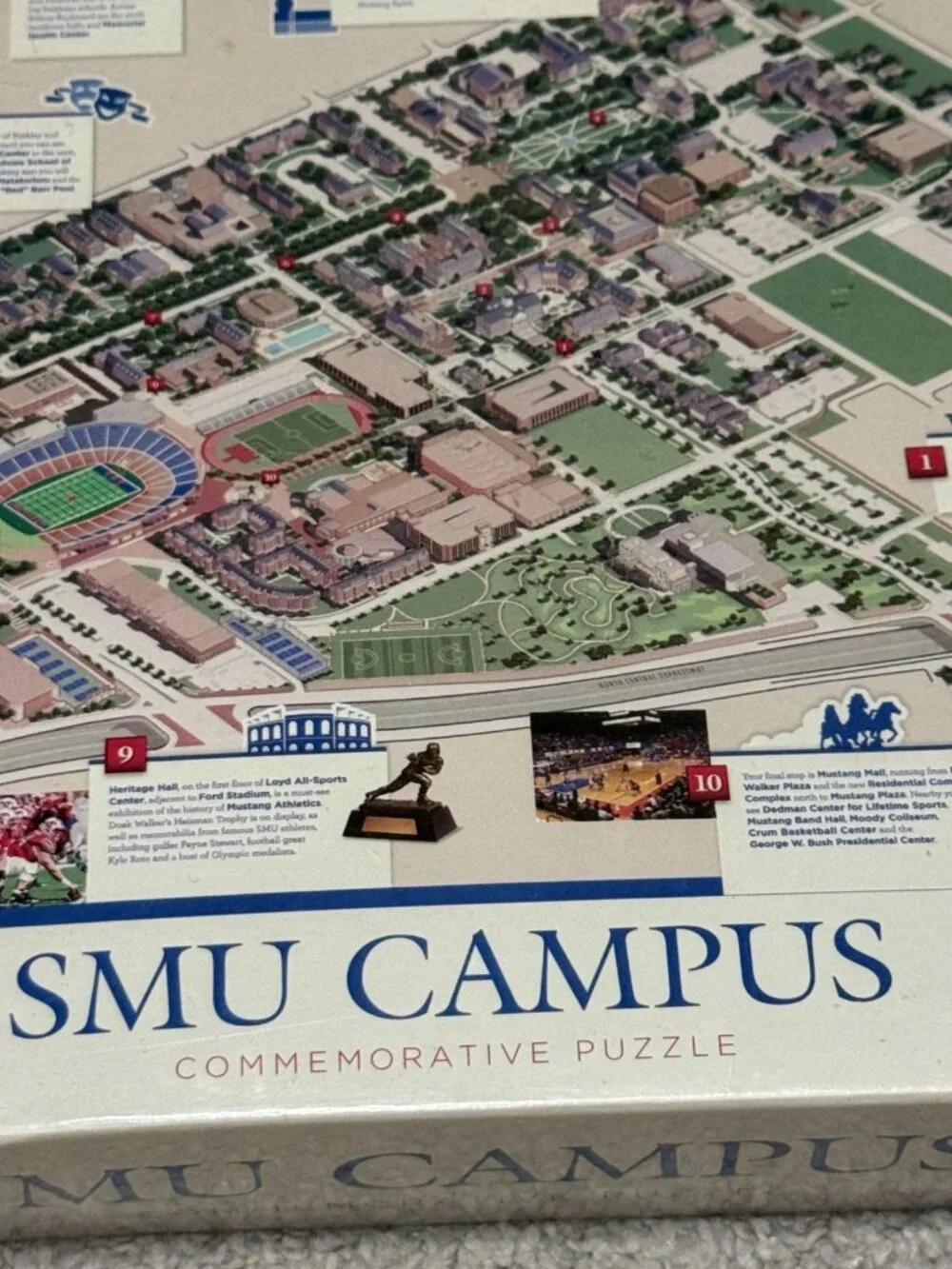 SMU Campus Commemorative Puzzle 550 Extra Large Pieces
